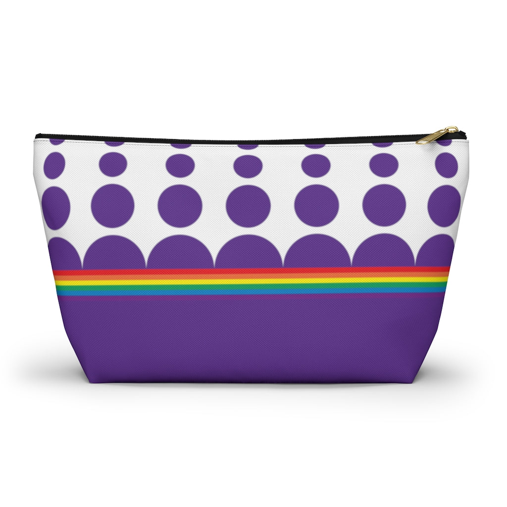Pouch - Royal Rainbow Dots - 2 sizes