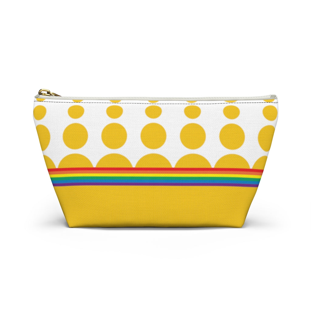 Pouch - Golden Rainbow Dots - 2 sizes