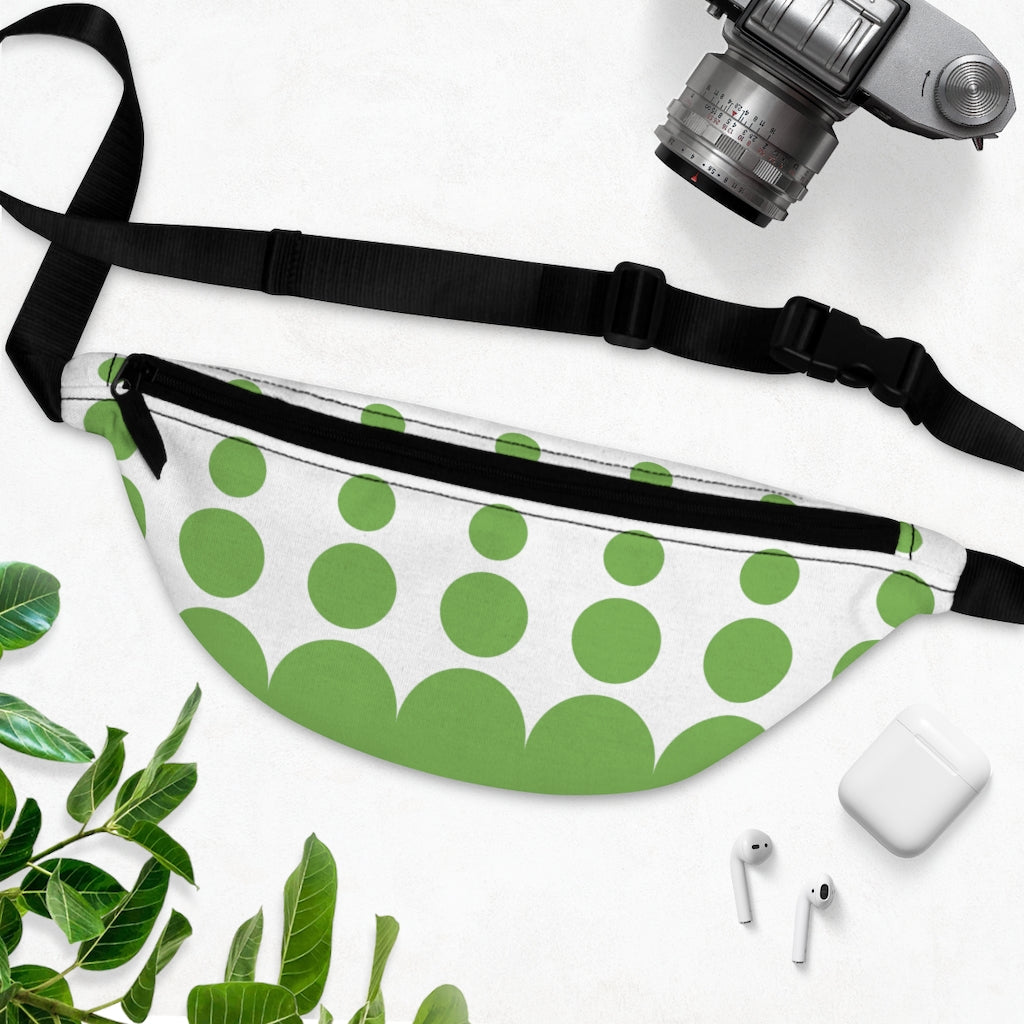 Hip Pack - Peridot Dots