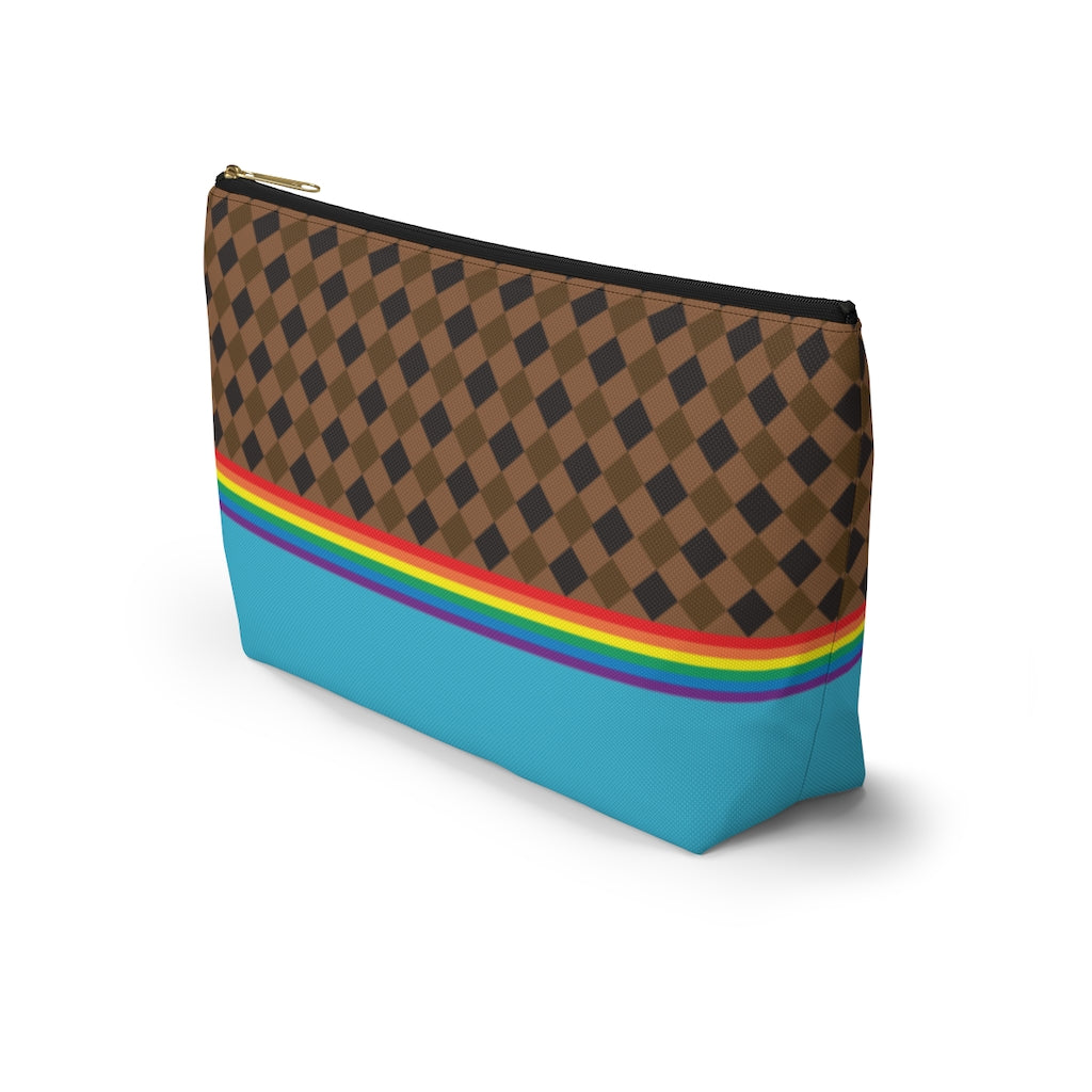 Pouch - Robin's Egg Rainbow Truffle - 2 sizes