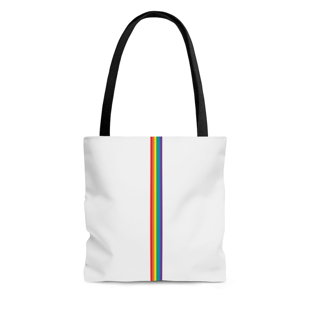Tote Bag - Snow Rainbow - 3 sizes