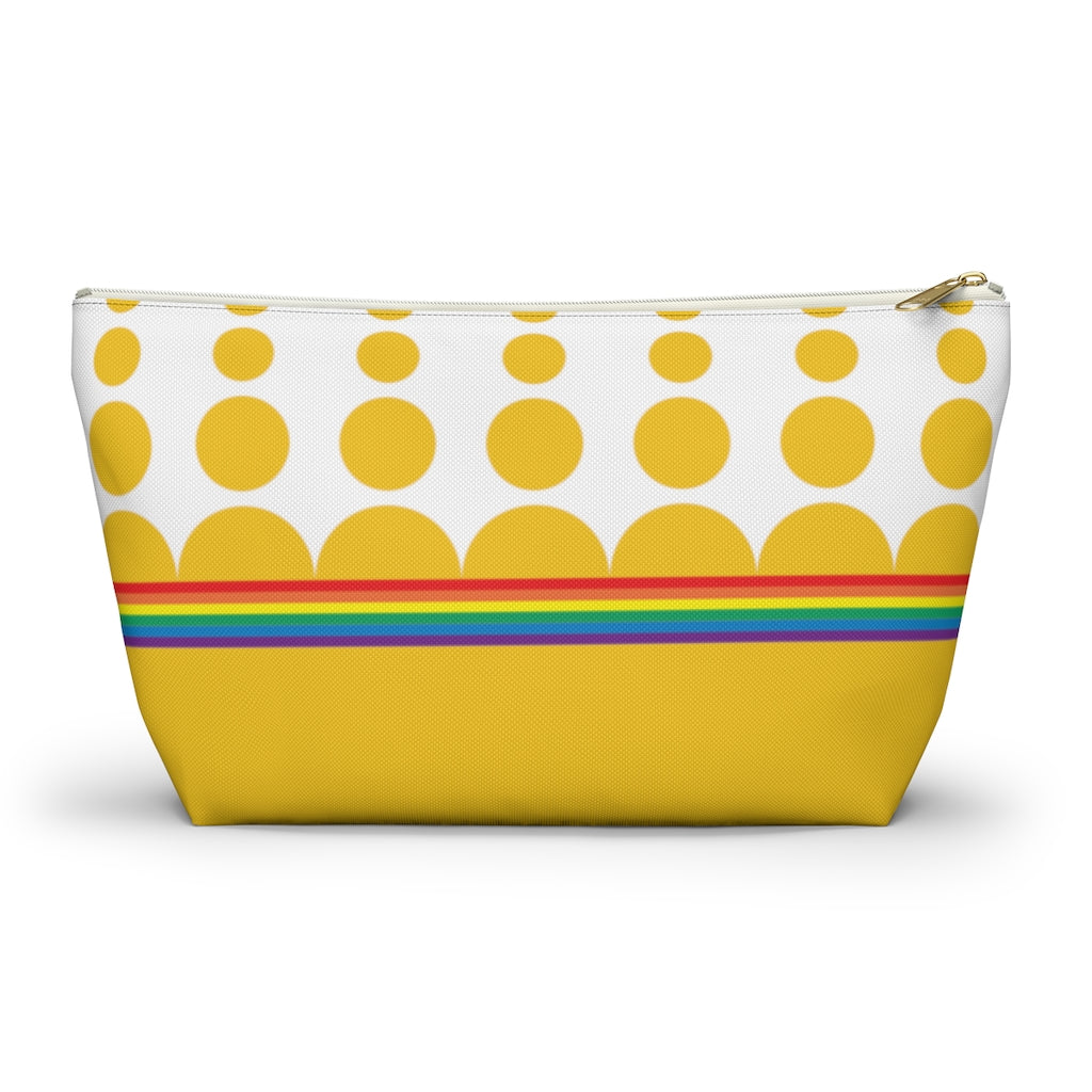 Pouch - Golden Rainbow Dots - 2 sizes