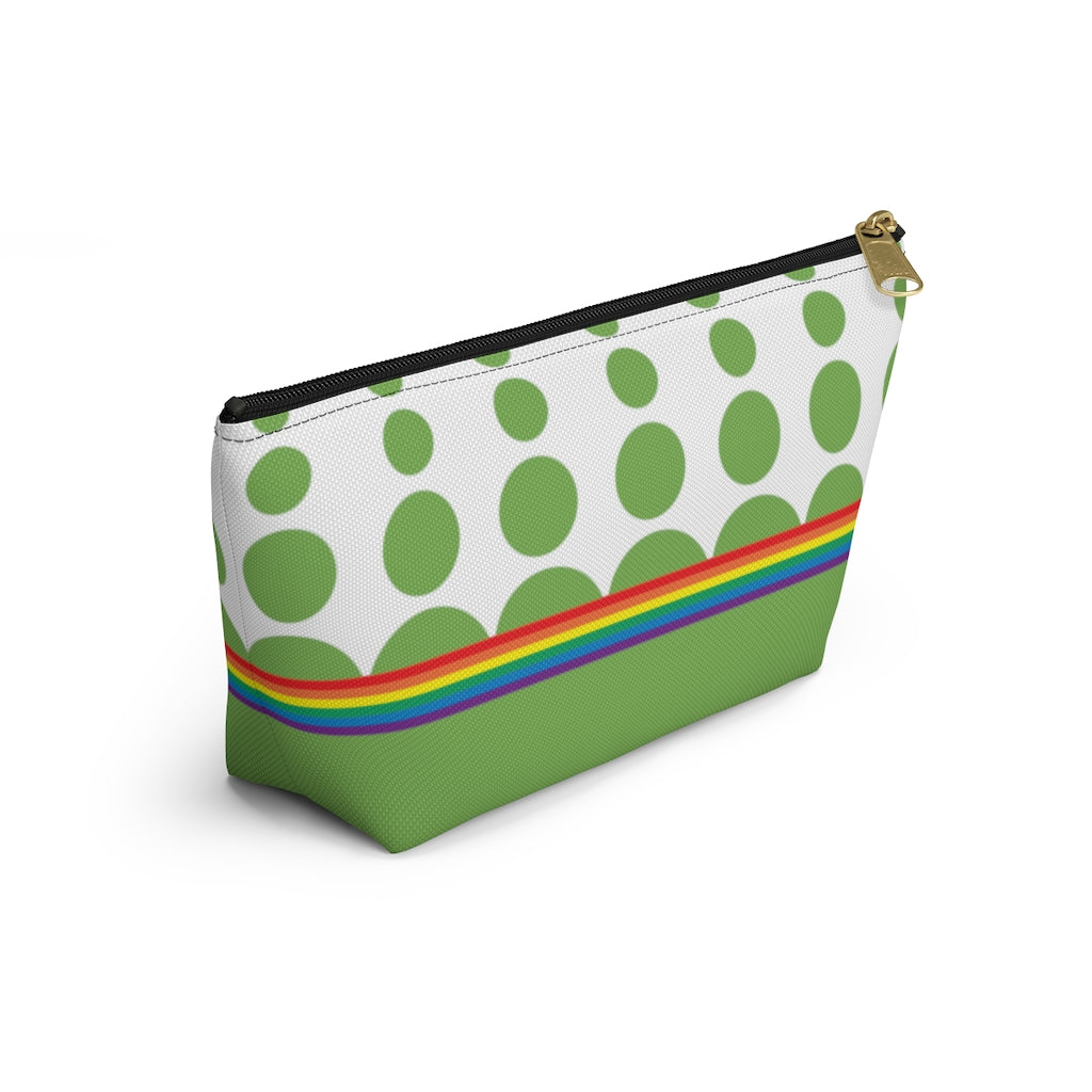 Pouch - Peridot Rainbow Dots - 2 sizes