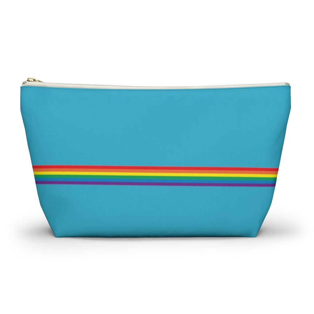 Pouch - Robin's Egg Rainbow - 2 sizes