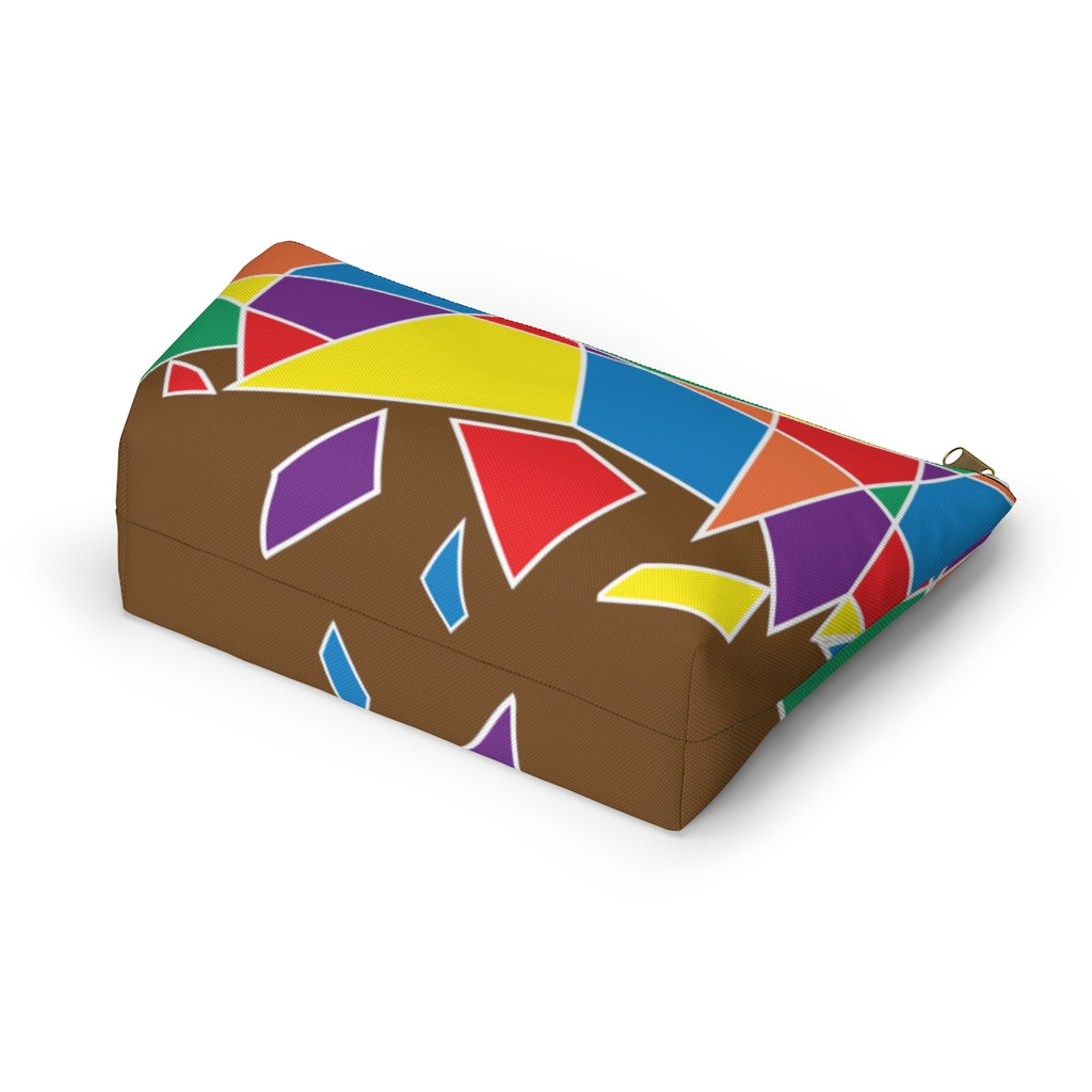Pouch - Chocolate Rainbow Prism - 2 sizes