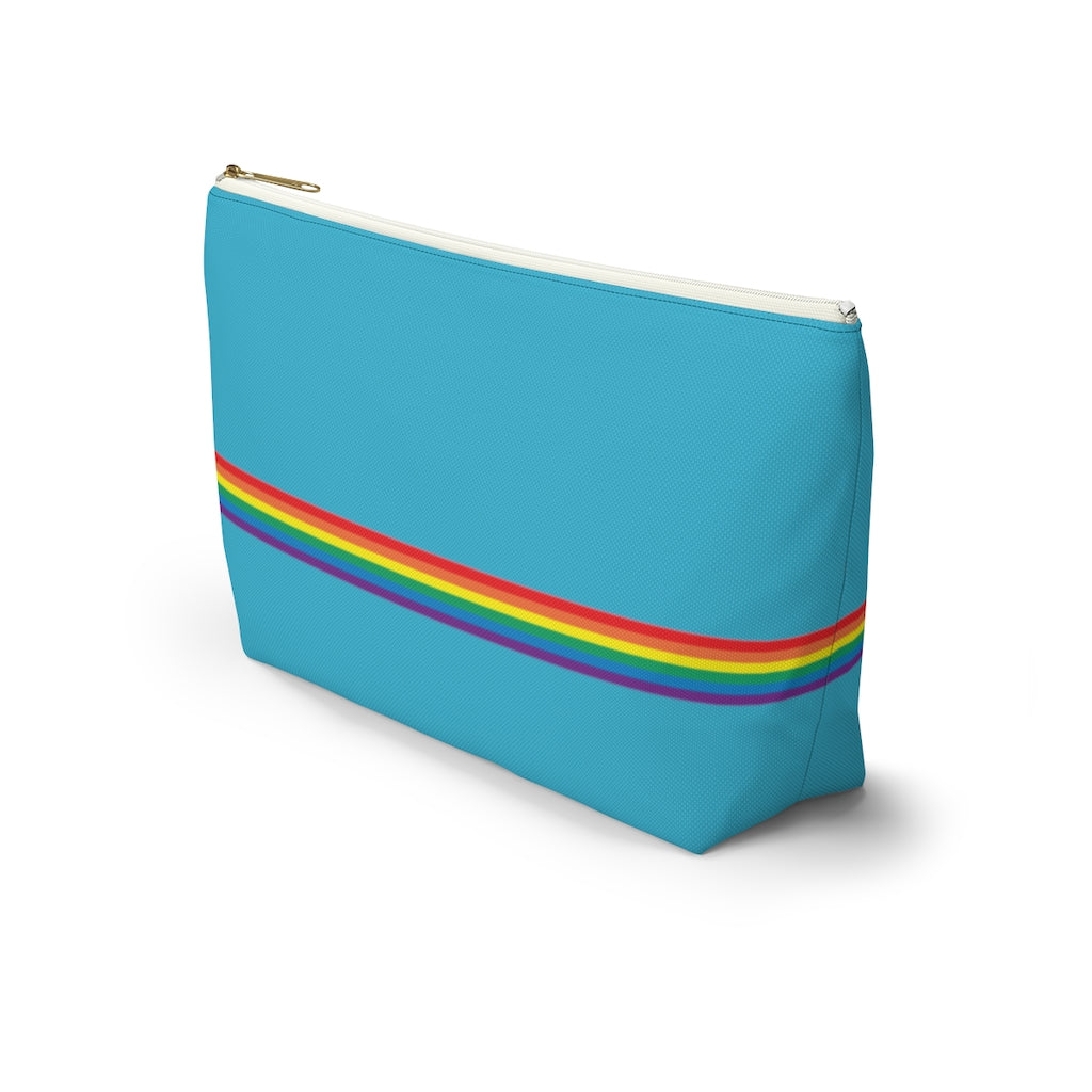 Pouch - Robin's Egg Rainbow - 2 sizes