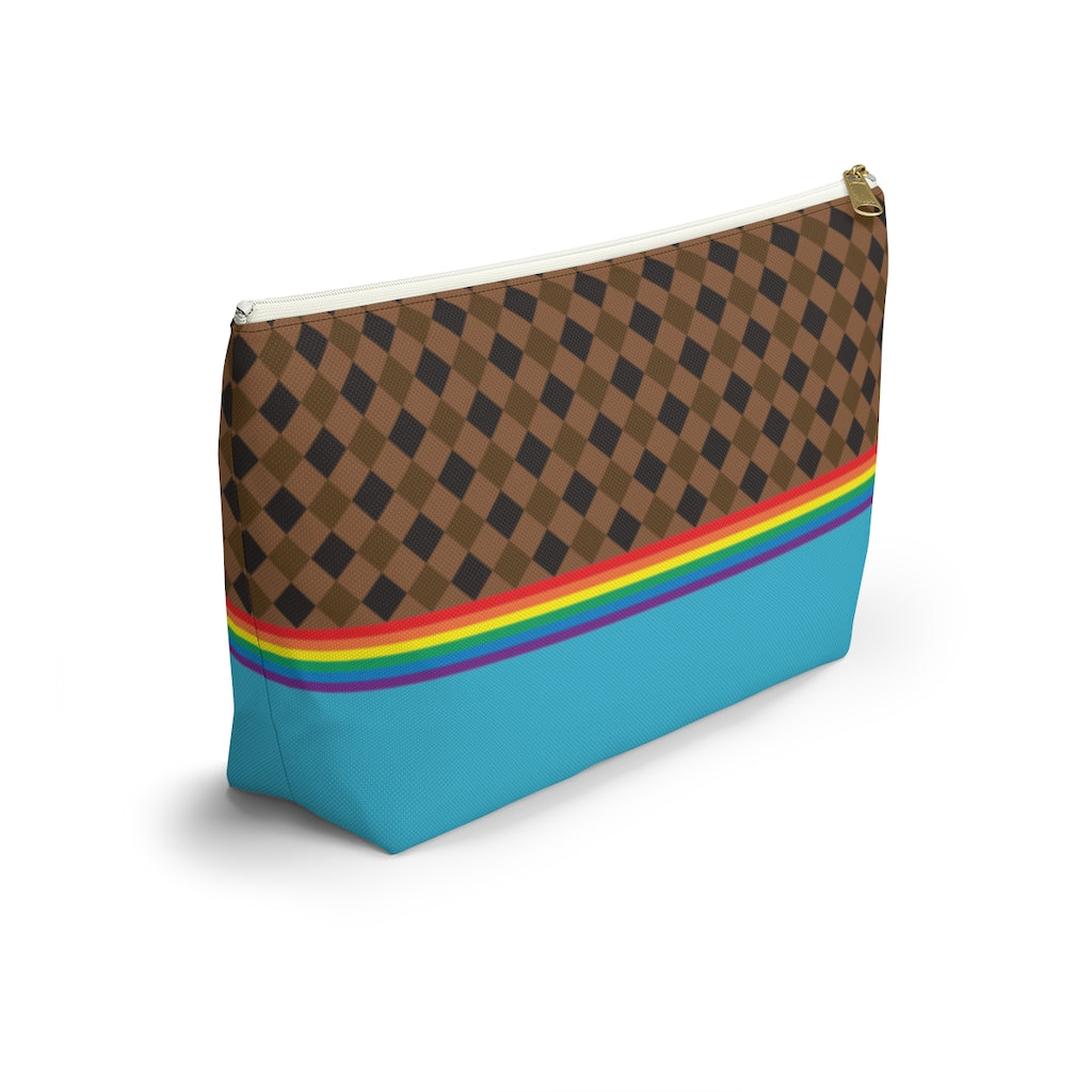 Pouch - Robin's Egg Rainbow Truffle - 2 sizes