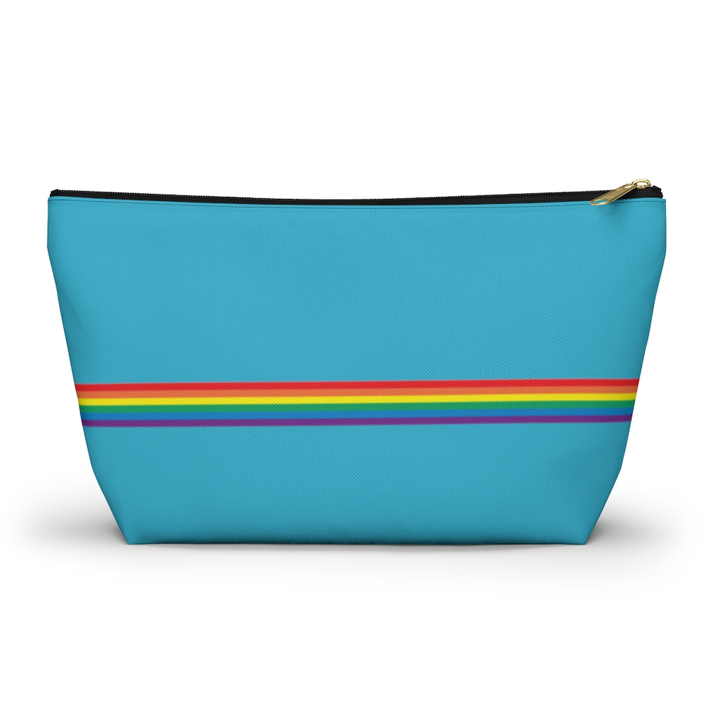 Pouch - Robin's Egg Rainbow - 2 sizes