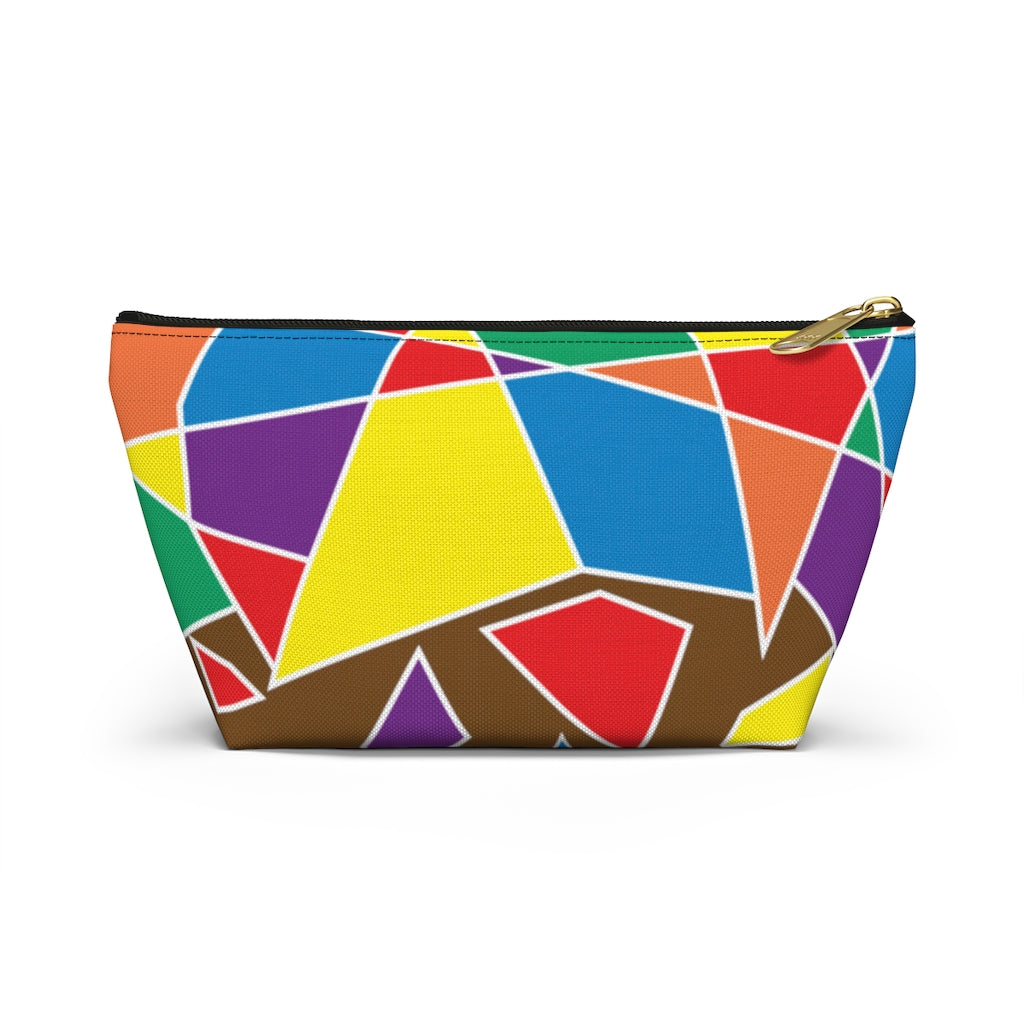 Pouch - Chocolate Rainbow Prism - 2 sizes
