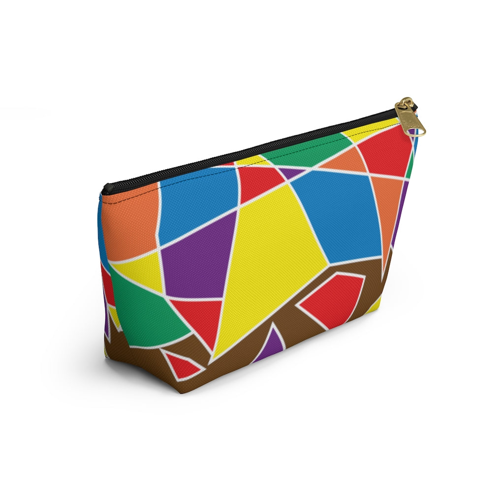 Pouch - Chocolate Rainbow Prism - 2 sizes