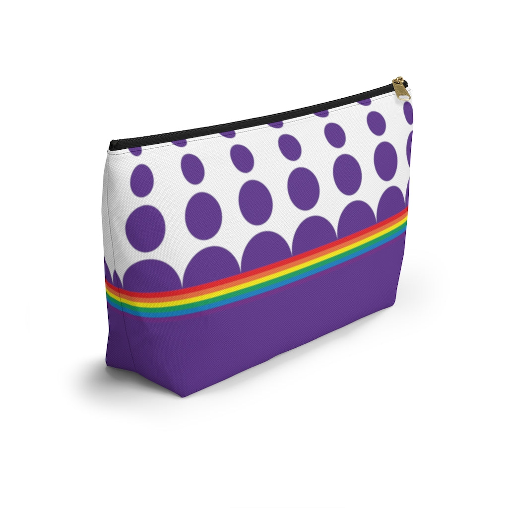 Pouch - Royal Rainbow Dots - 2 sizes