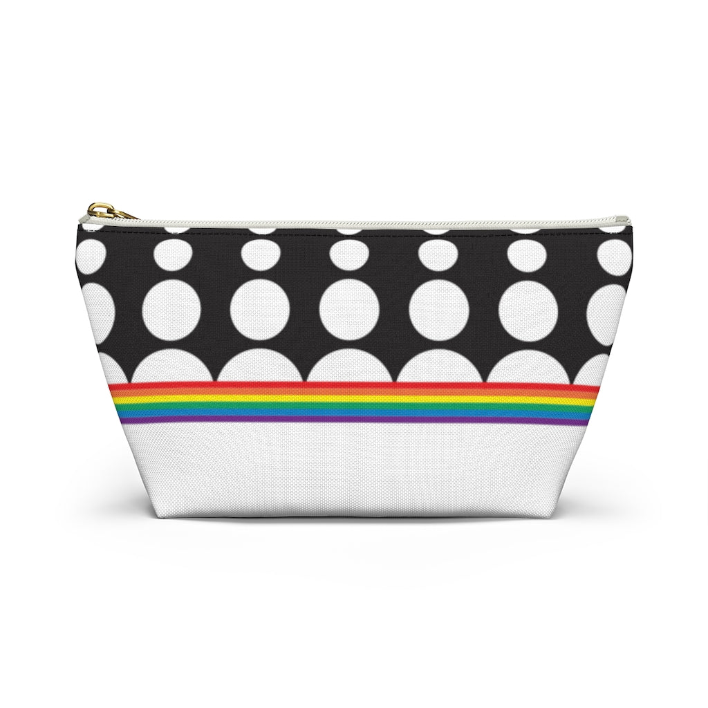 Pouch - Snow Rainbow Dots - 2 sizes