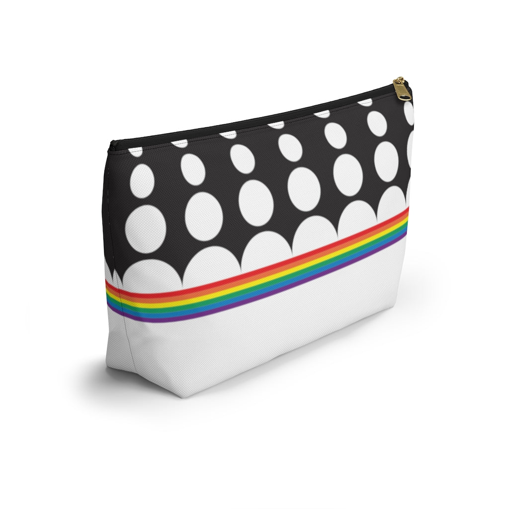 Pouch - Snow Rainbow Dots - 2 sizes