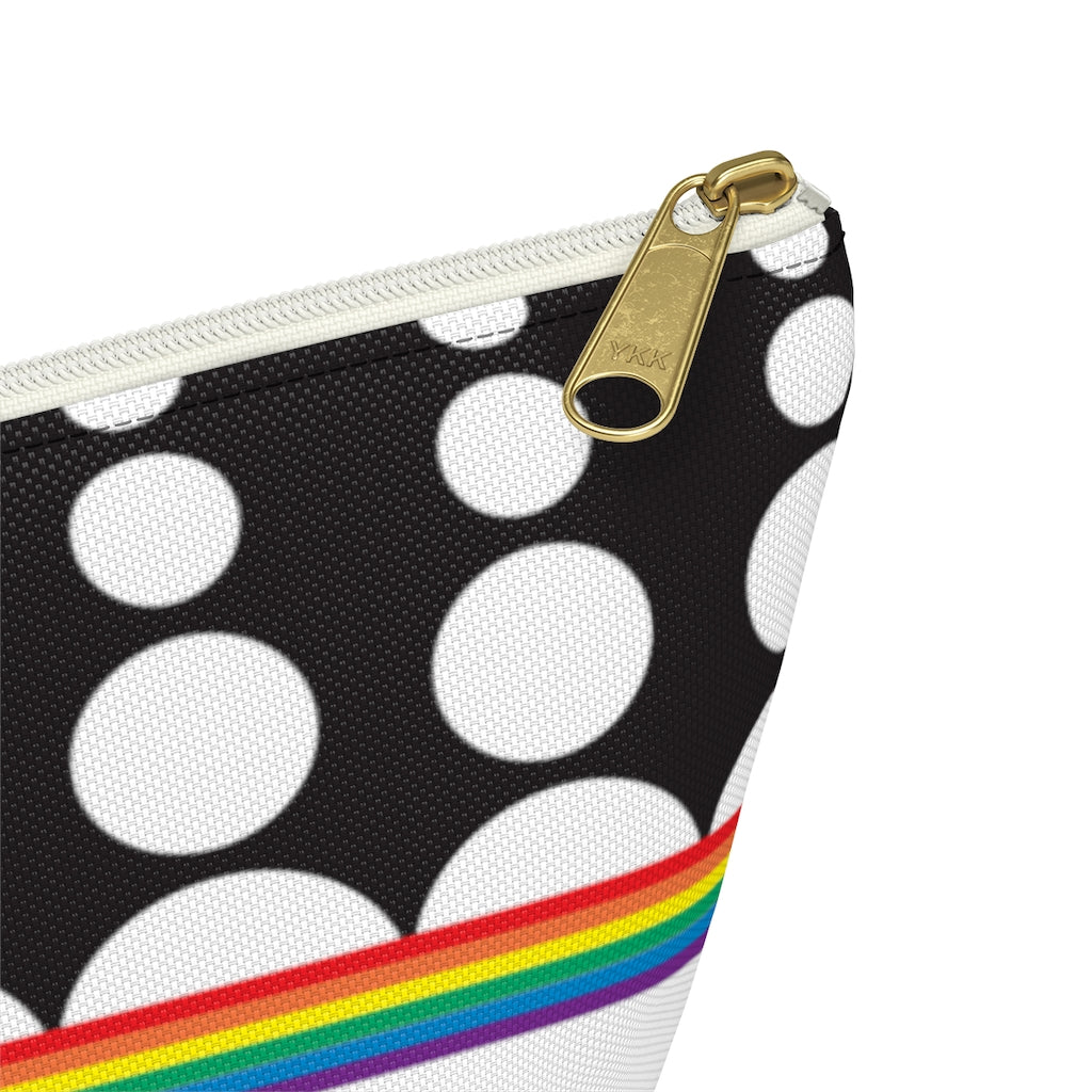 Pouch - Snow Rainbow Dots - 2 sizes
