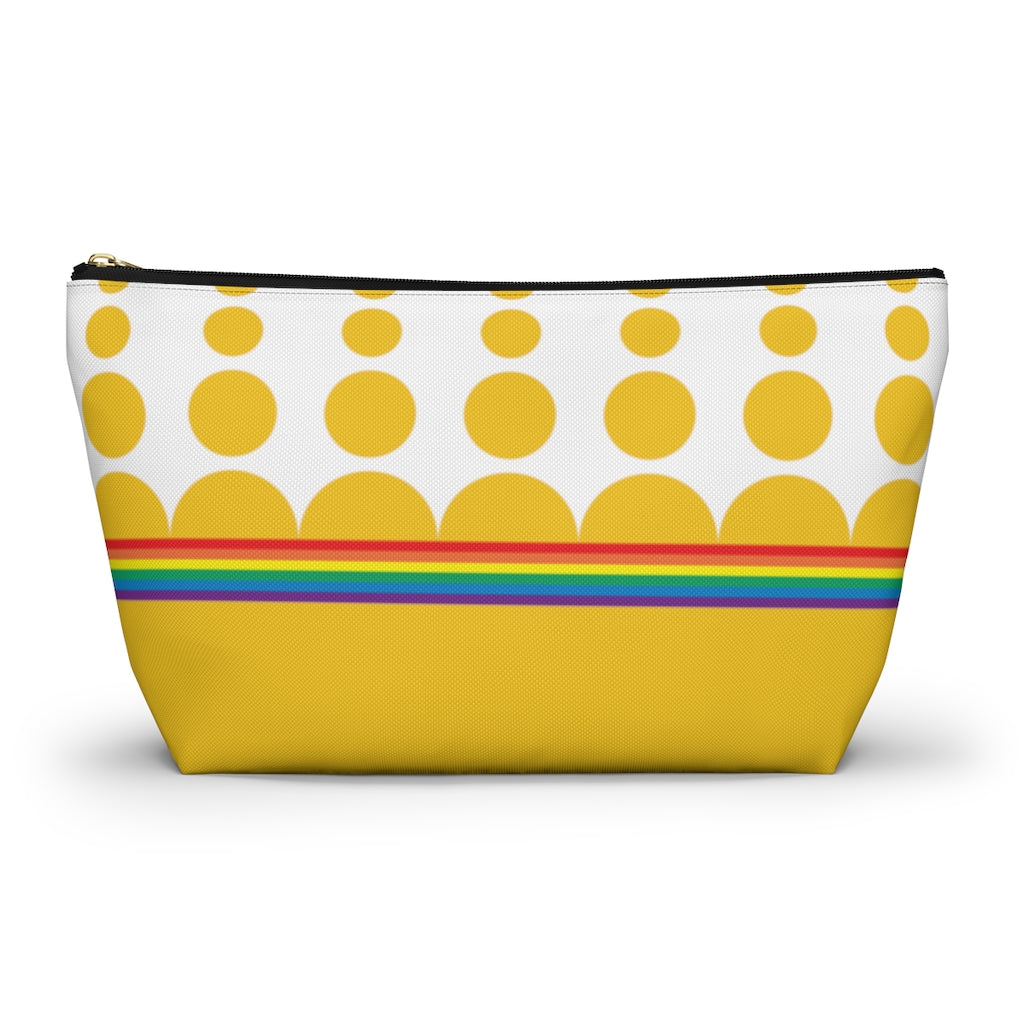 Pouch - Golden Rainbow Dots - 2 sizes