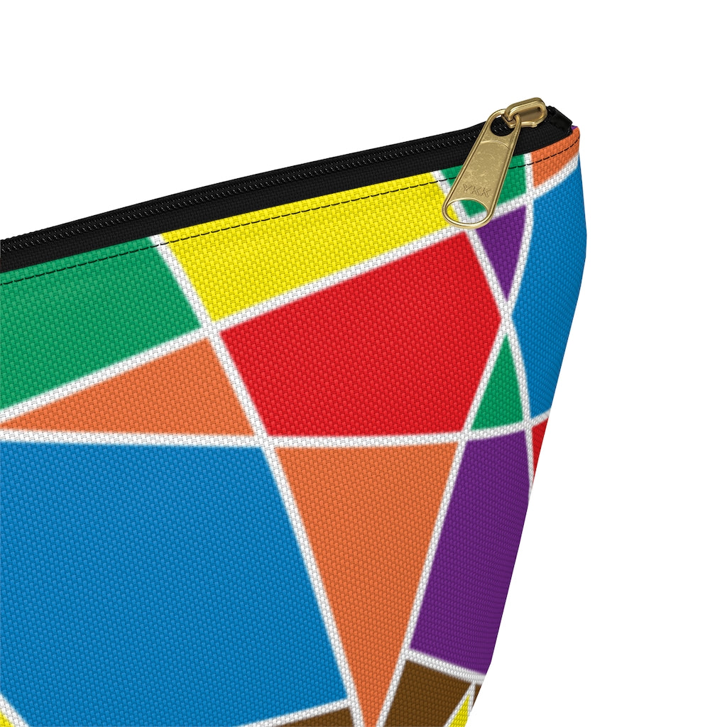 Pouch - Chocolate Rainbow Prism - 2 sizes