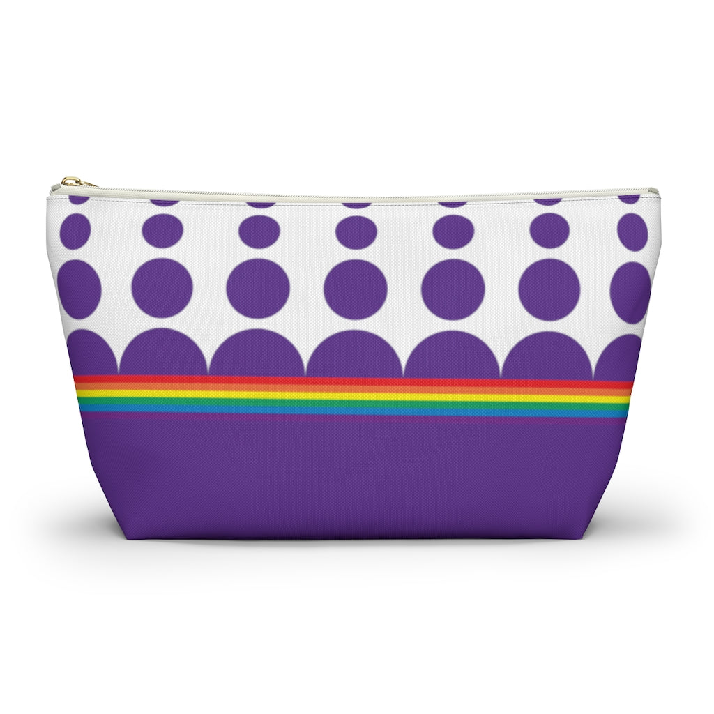 Pouch - Royal Rainbow Dots - 2 sizes