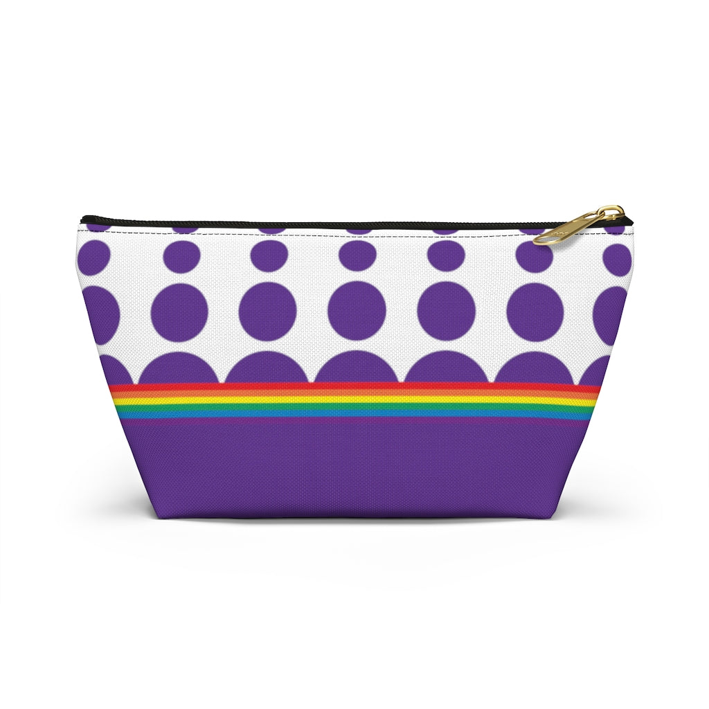 Pouch - Royal Rainbow Dots - 2 sizes