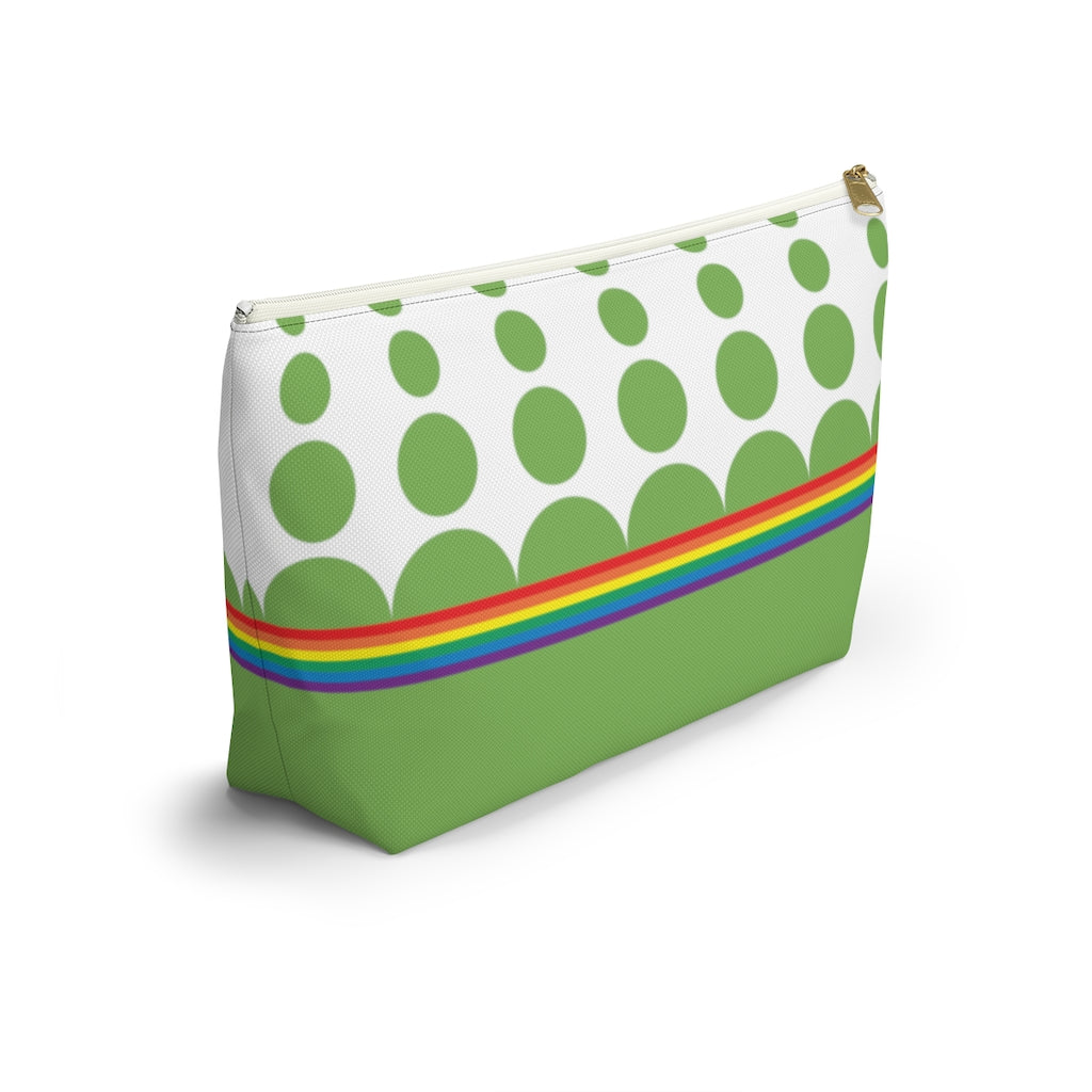 Pouch - Peridot Rainbow Dots - 2 sizes