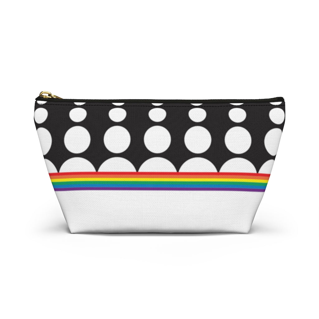 Pouch - Snow Rainbow Dots - 2 sizes