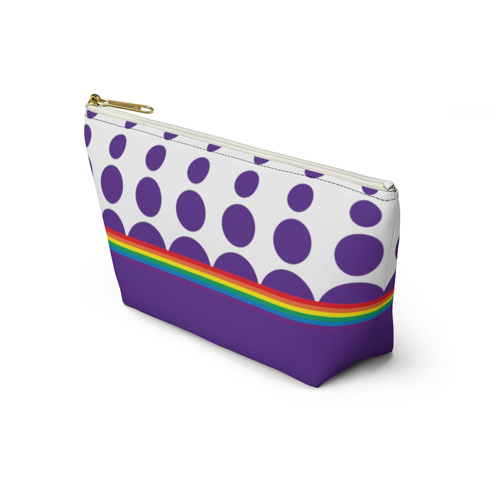 Pouch - Royal Rainbow Dots - 2 sizes