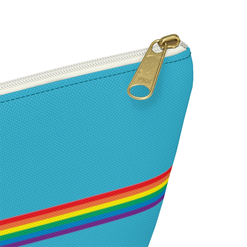 Pouch - Robin's Egg Rainbow - 2 sizes