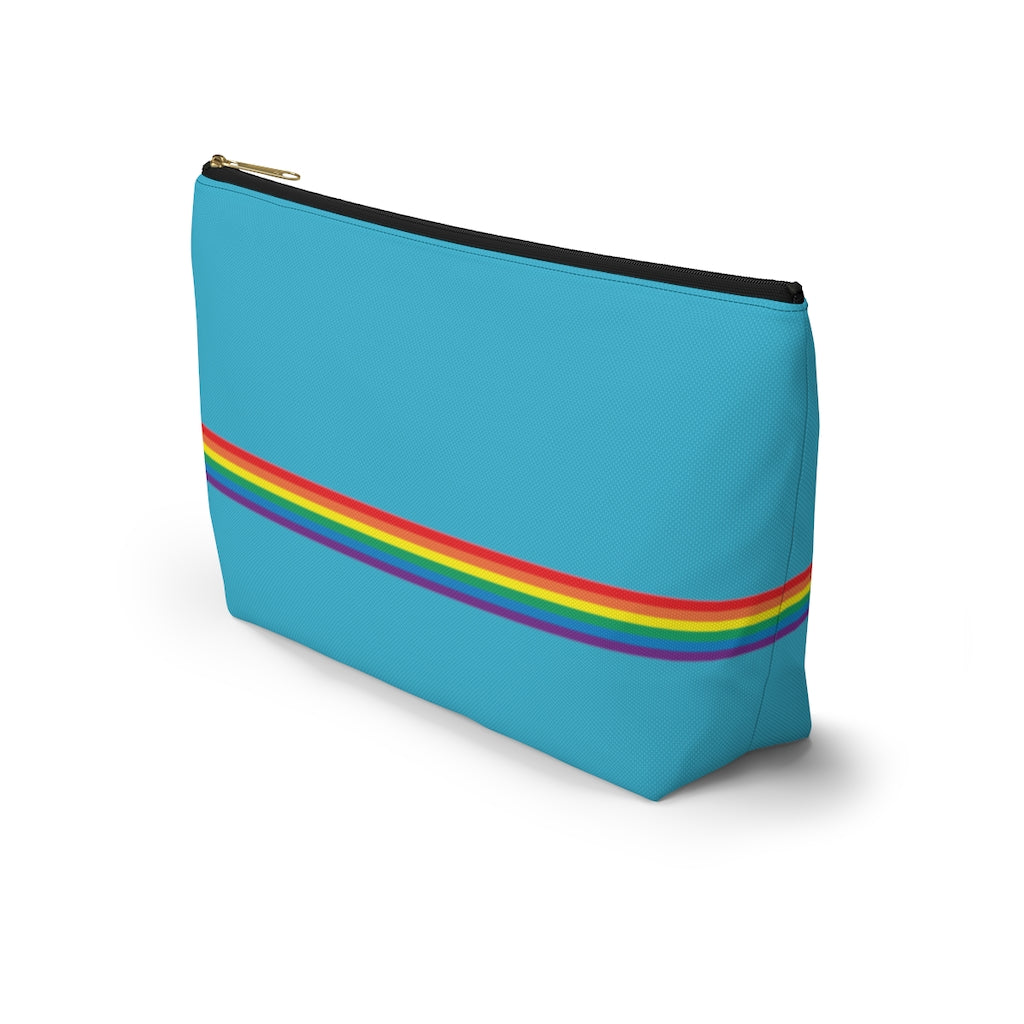 Pouch - Robin's Egg Rainbow - 2 sizes