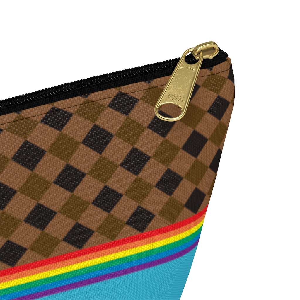 Pouch - Robin's Egg Rainbow Truffle - 2 sizes