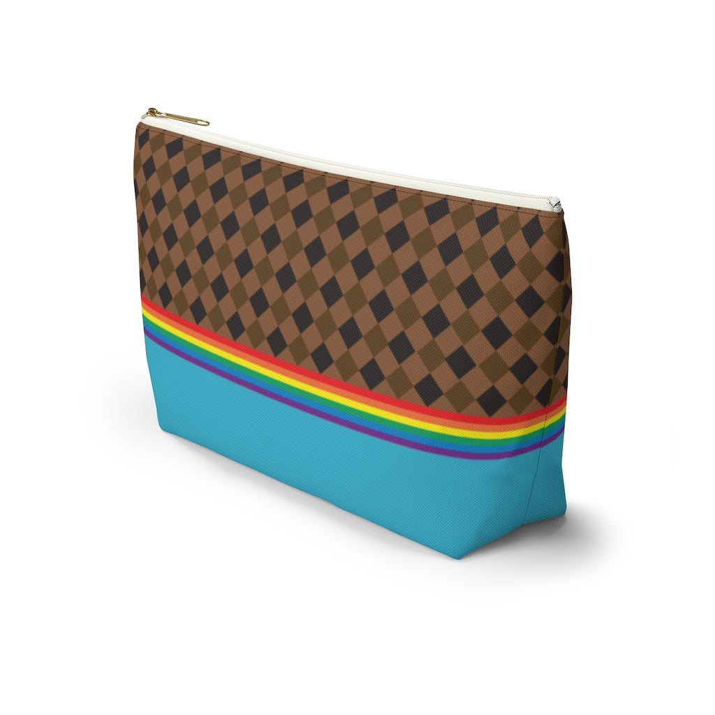 Pouch - Robin's Egg Rainbow Truffle - 2 sizes