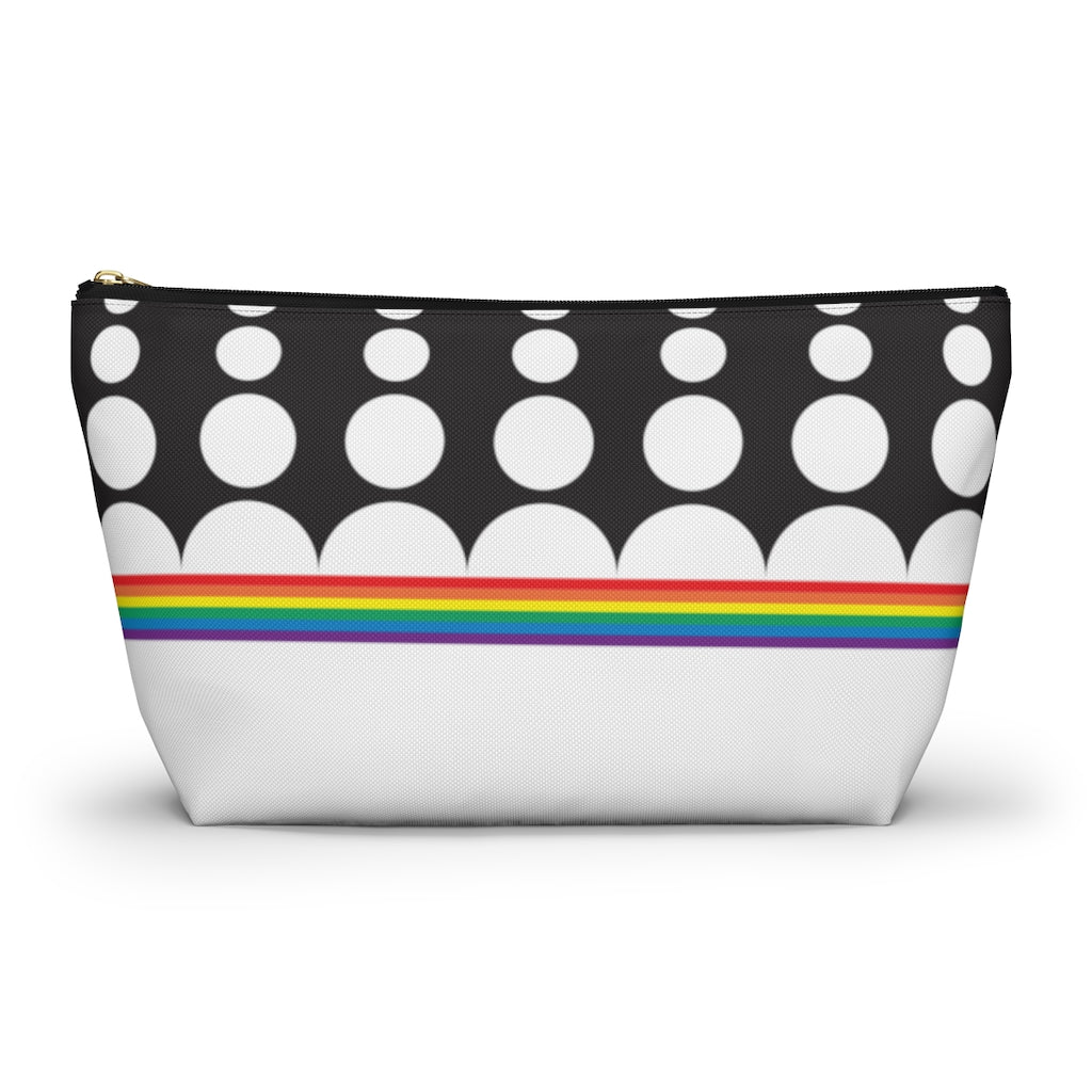 Pouch - Snow Rainbow Dots - 2 sizes