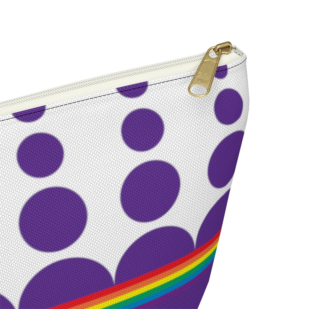 Pouch - Royal Rainbow Dots - 2 sizes