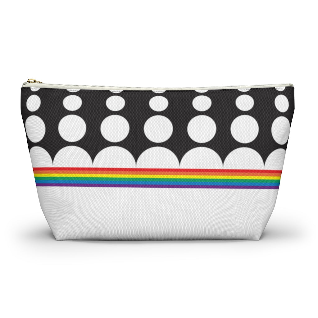Pouch - Snow Rainbow Dots - 2 sizes