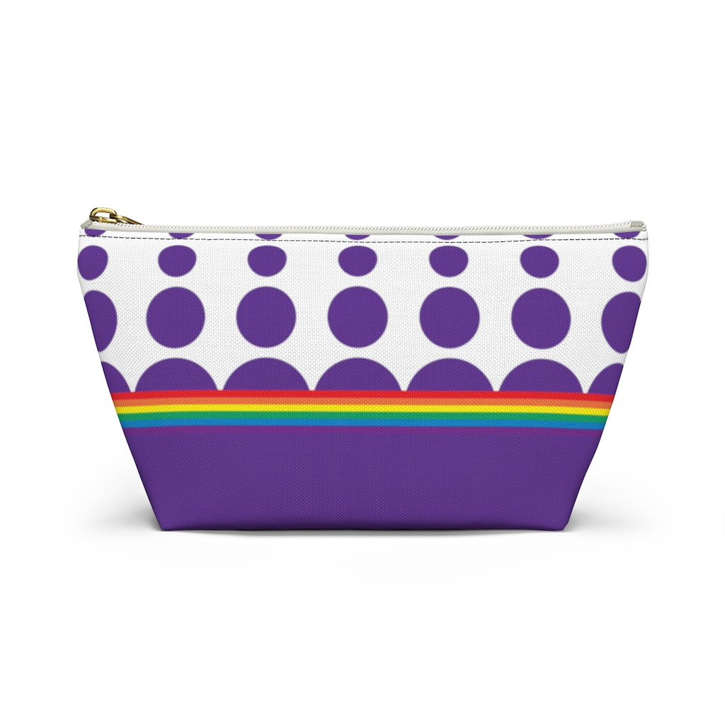 Pouch - Royal Rainbow Dots - 2 sizes