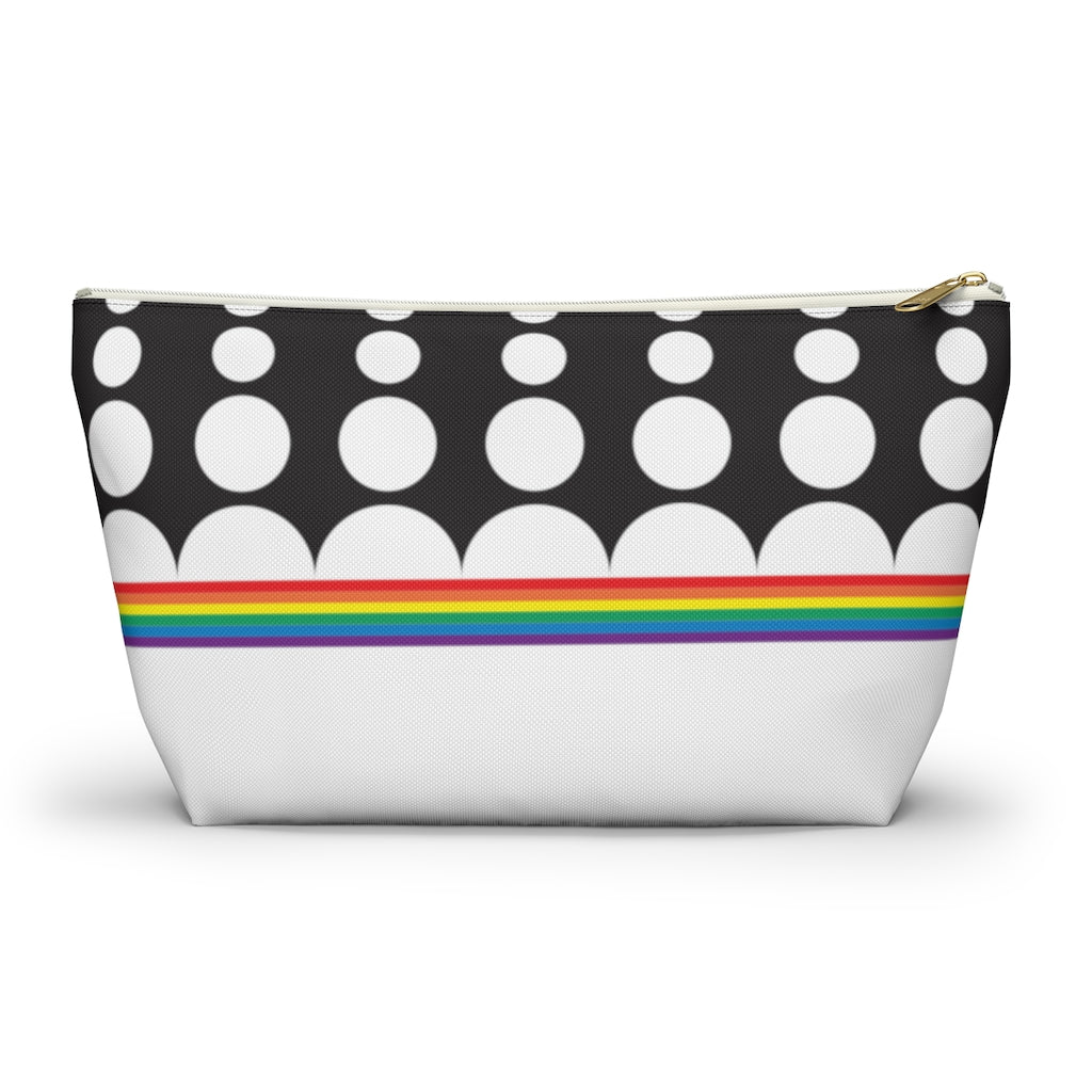 Pouch - Snow Rainbow Dots - 2 sizes
