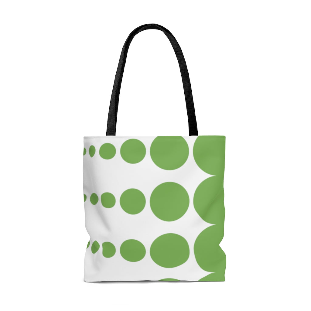 Tote Bag - Peridot Dots - 3 sizes
