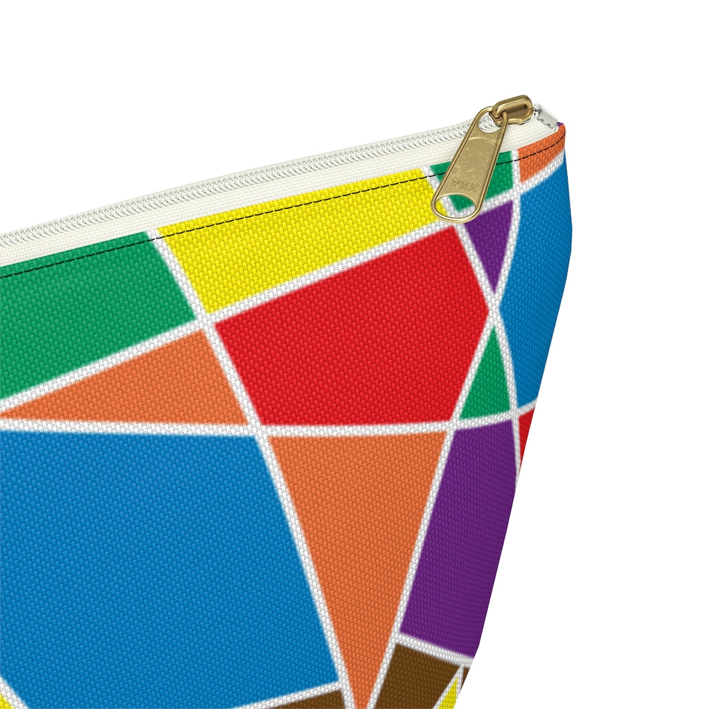 Pouch - Chocolate Rainbow Prism - 2 sizes