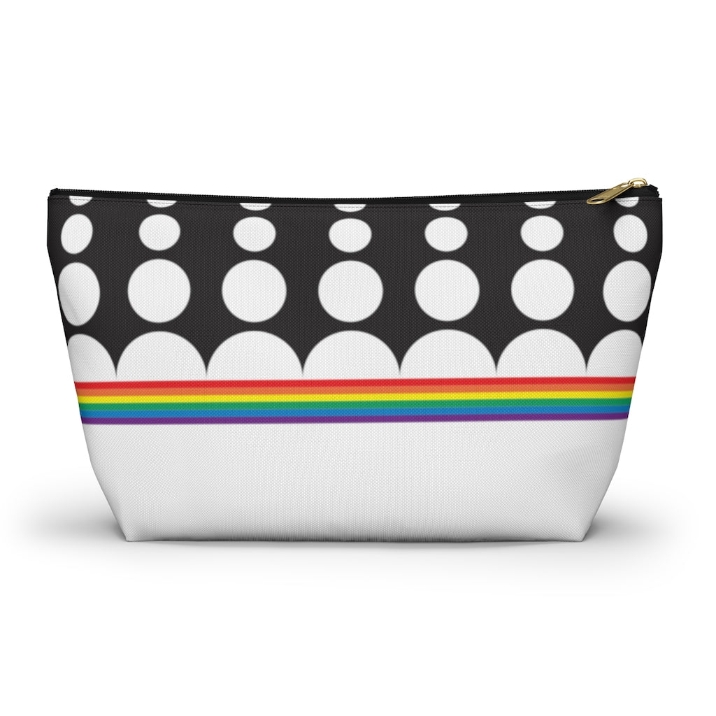 Pouch - Snow Rainbow Dots - 2 sizes