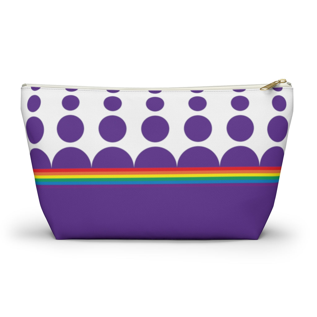 Pouch - Royal Rainbow Dots - 2 sizes