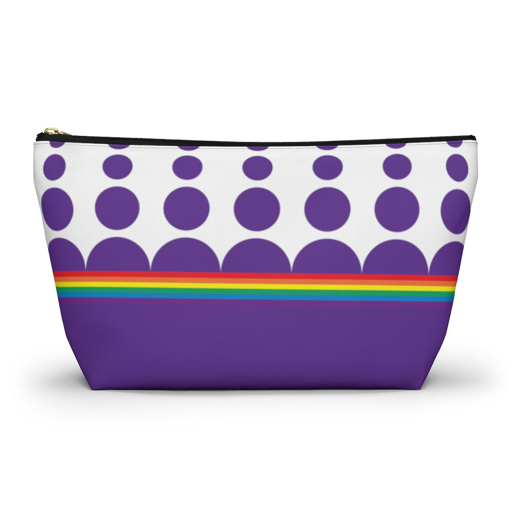 Pouch - Royal Rainbow Dots - 2 sizes
