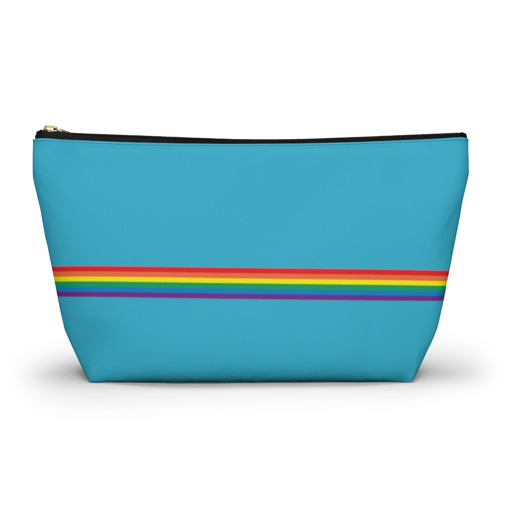 Pouch - Robin's Egg Rainbow - 2 sizes