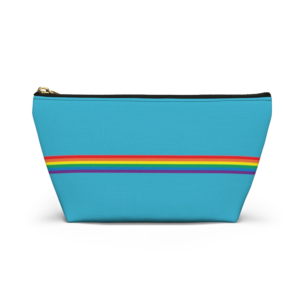 Pouch - Robin's Egg Rainbow - 2 sizes