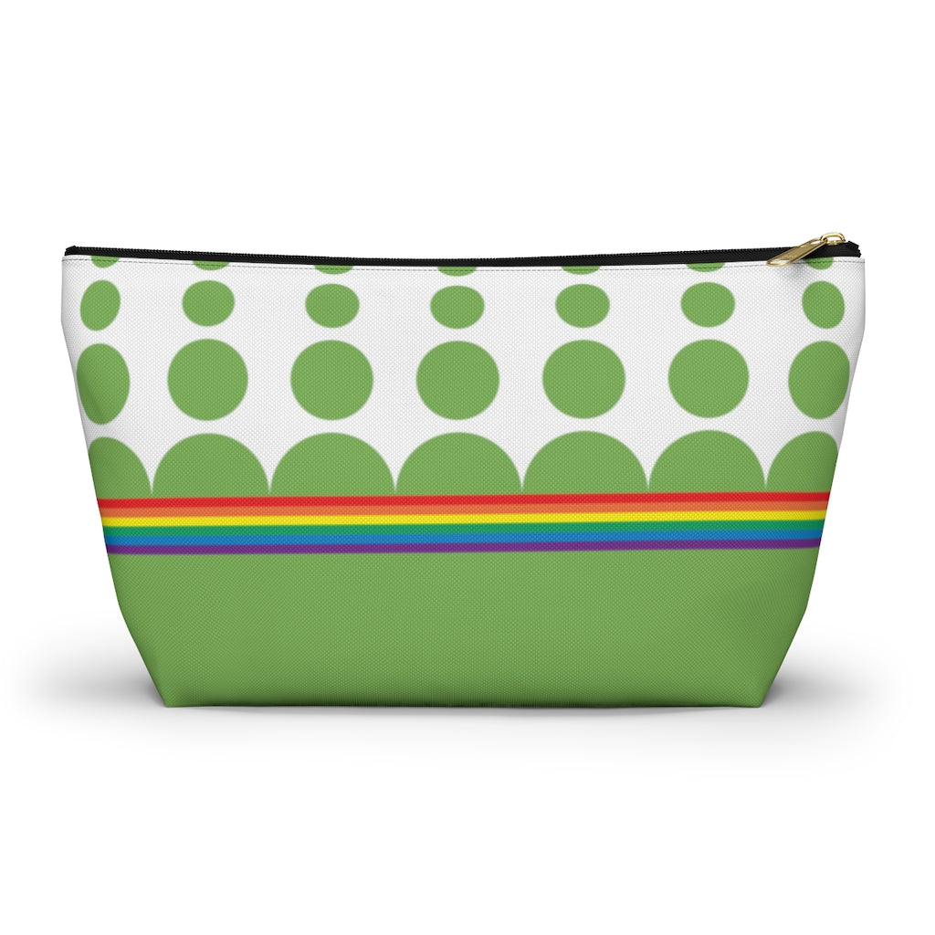 Pouch - Peridot Rainbow Dots - 2 sizes