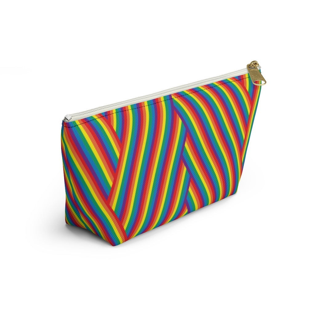 Pouch - Rainbow Herringbone - 2 sizes