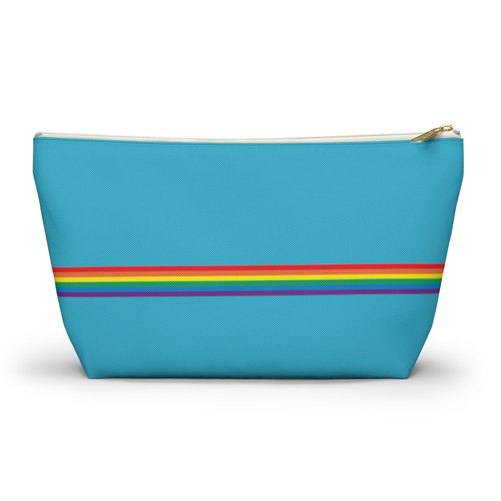 Pouch - Robin's Egg Rainbow - 2 sizes