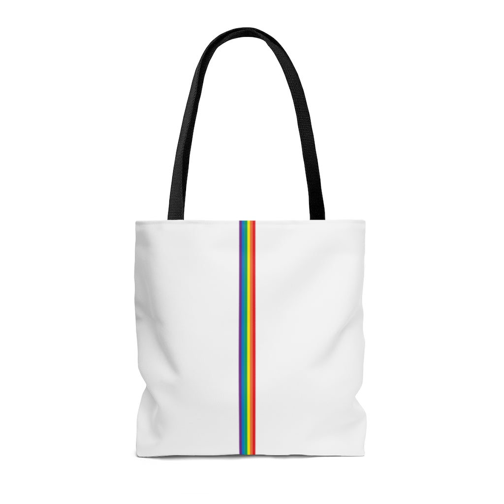 Tote Bag - Snow Rainbow - 3 sizes