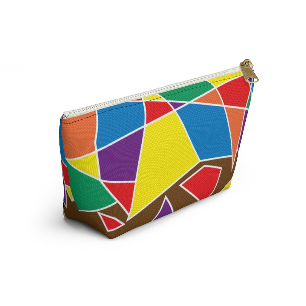 Pouch - Chocolate Rainbow Prism - 2 sizes