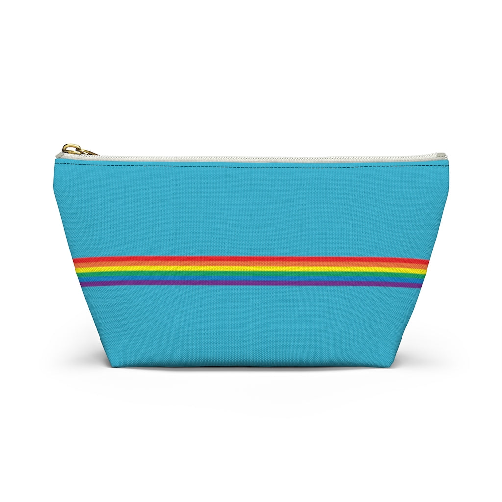 Pouch - Robin's Egg Rainbow - 2 sizes