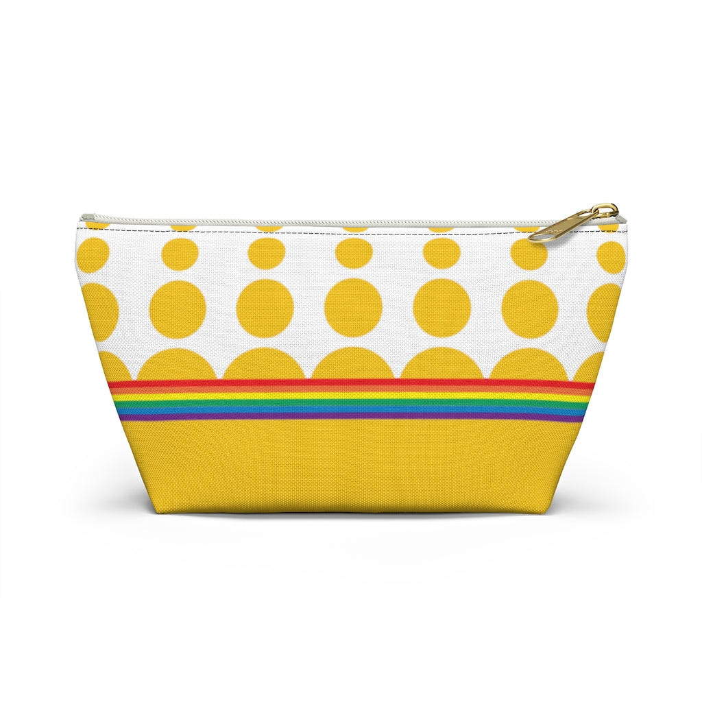 Pouch - Golden Rainbow Dots - 2 sizes
