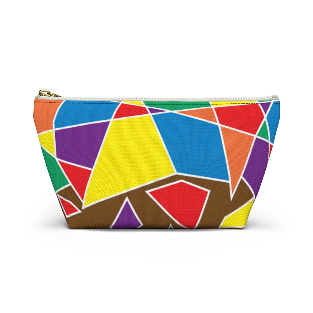 Pouch - Chocolate Rainbow Prism - 2 sizes