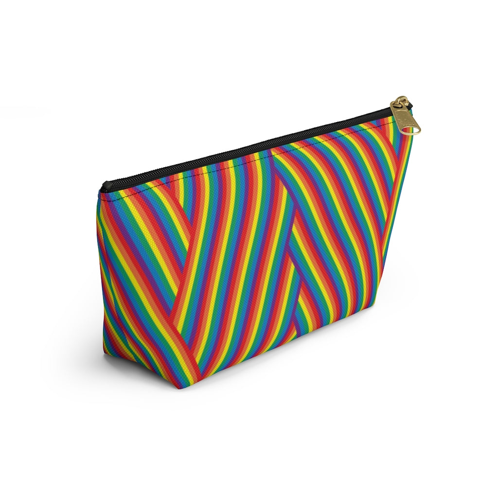 Pouch - Rainbow Herringbone - 2 sizes